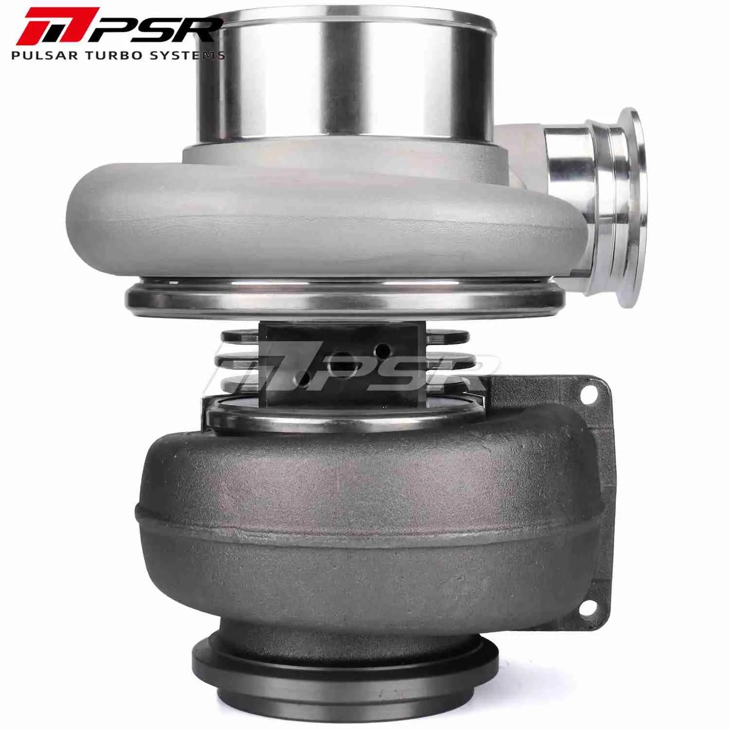 PSR 485D DUAL BALL BEARING TURBO CURVED POINT MILLED BILLET COMPRESSOR WHEEL